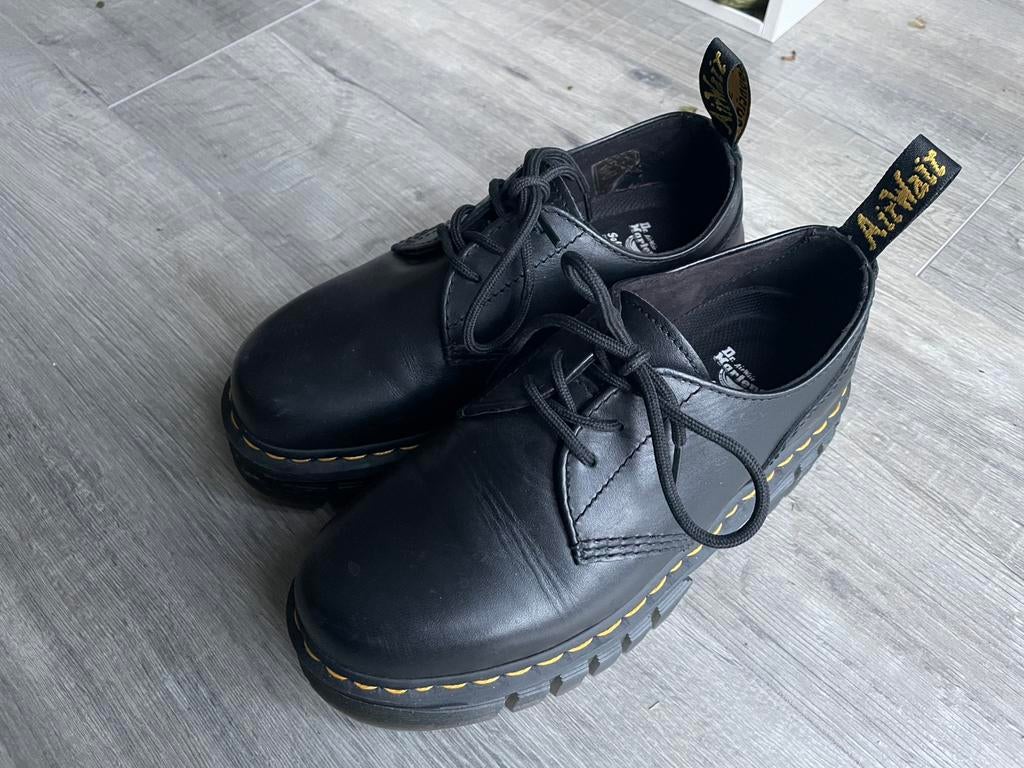 Dr. Martens 1461 quad platform maat 38, Kleding | Dames, Schoenen, Ophalen, Zwart, Lage of Enkellaarzen, Zo goed als nieuw
