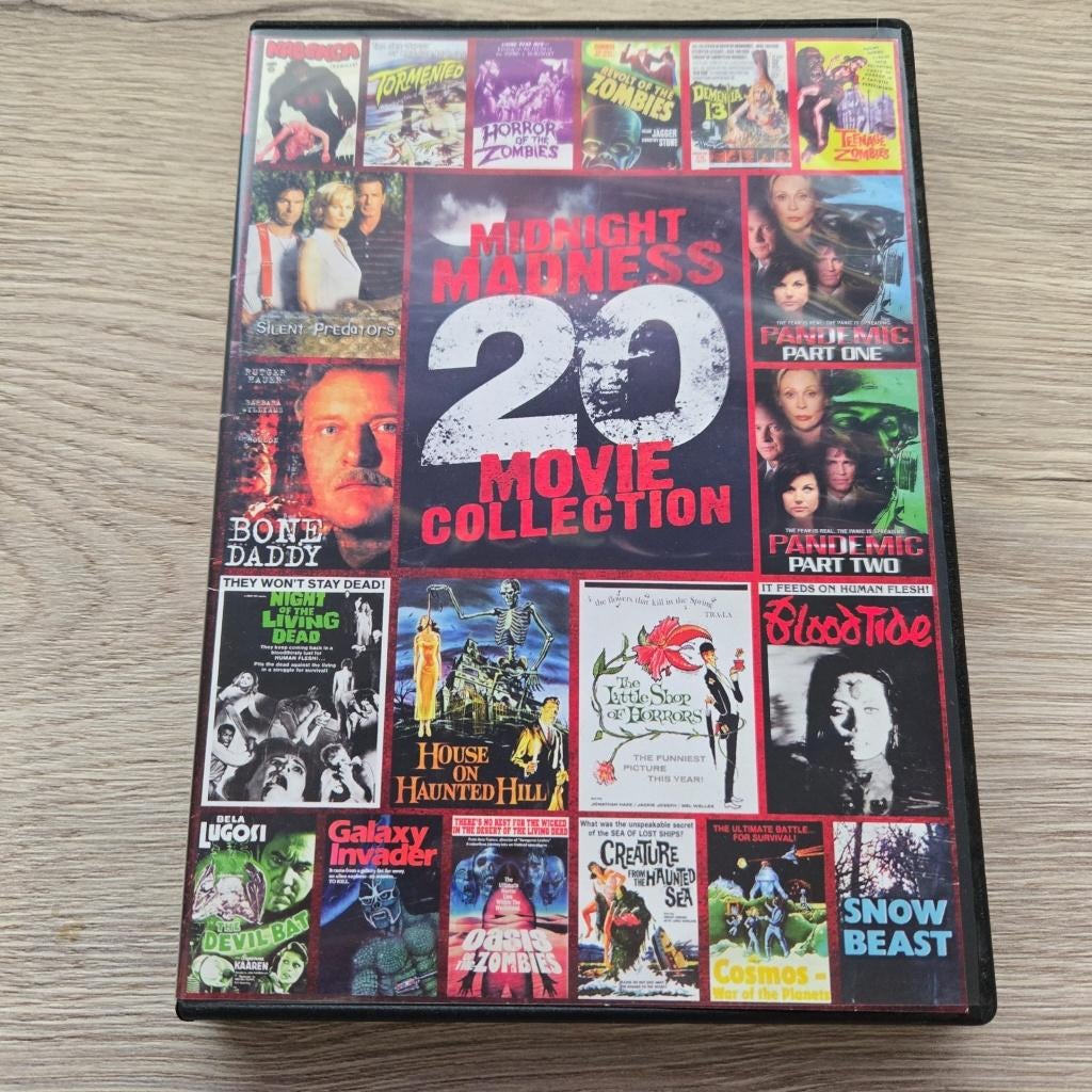 Midnight Madness - 20 Movie Collection (4 HALEN = 3 BETALEN), Alle leeftijden, Ophalen of Verzenden, Zo goed als nieuw, Slasher