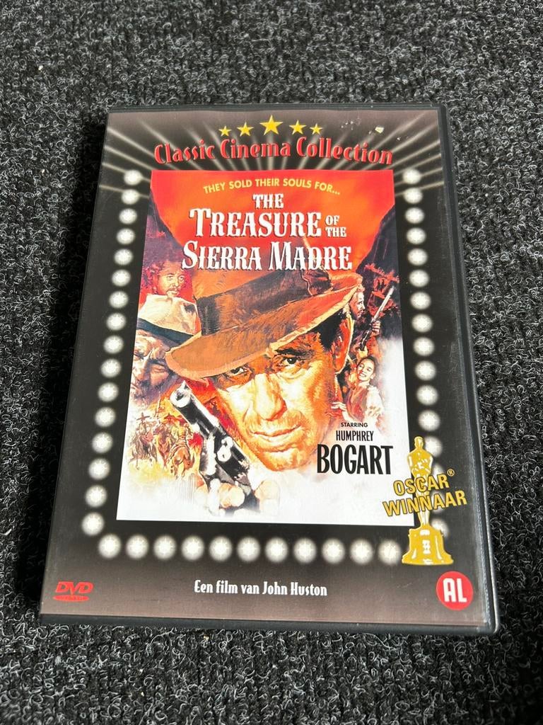 The treasure of the sierra madre op dvd 1948, Vanaf 16 jaar, Ophalen of Verzenden, Gebruikt, Actie en Avontuur