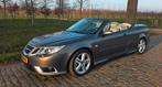 Saab 9-3 Cabrio 2.0T Aero automaat, perfect onderhouden, 1998 cc, Beige, Cabriolet, Leder