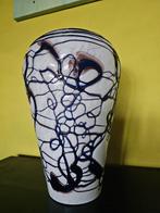 Prachtige Handgeblazen Art Glass Vaas – Murano Stijl, Ophalen of Verzenden