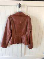 Nieuw Cognac Kleurig Leren Jasje Maat S zomer jas, Ophalen of Verzenden, Nieuw, Maat 36 (S), Bruin