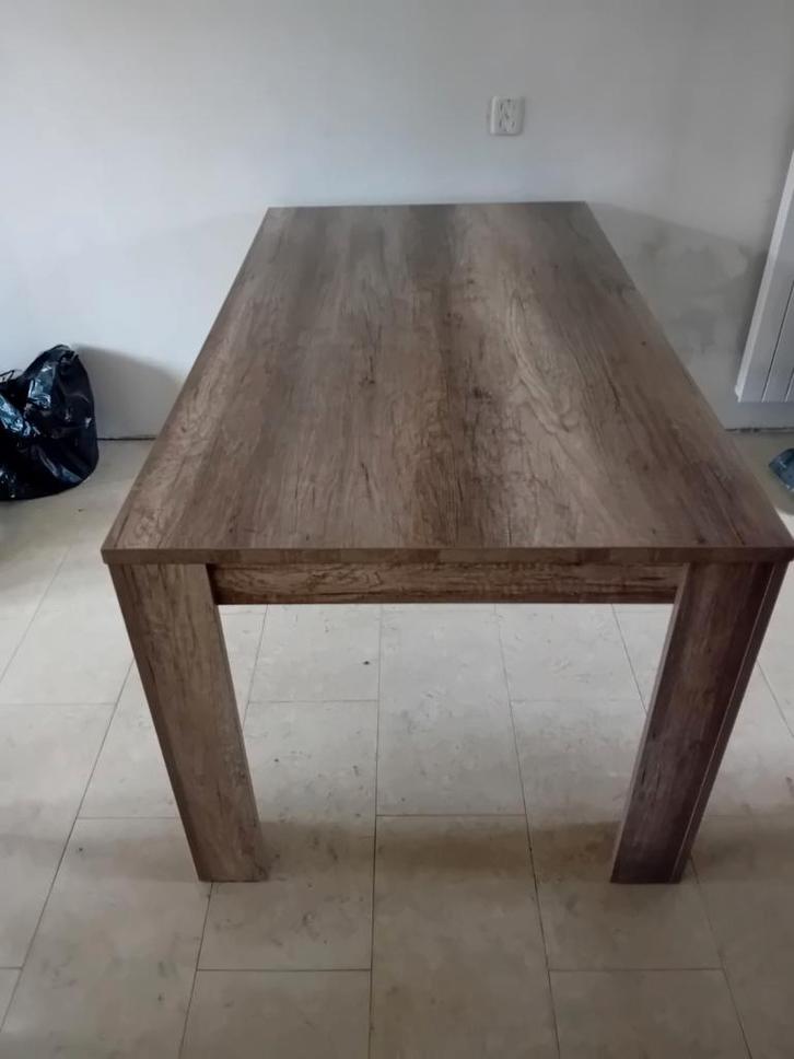 Eetkamer tafel, Huis en Inrichting, Tafels | Eettafels, Zo goed als nieuw, 50 tot 100 cm, 150 tot 200 cm, Vijf personen of meer