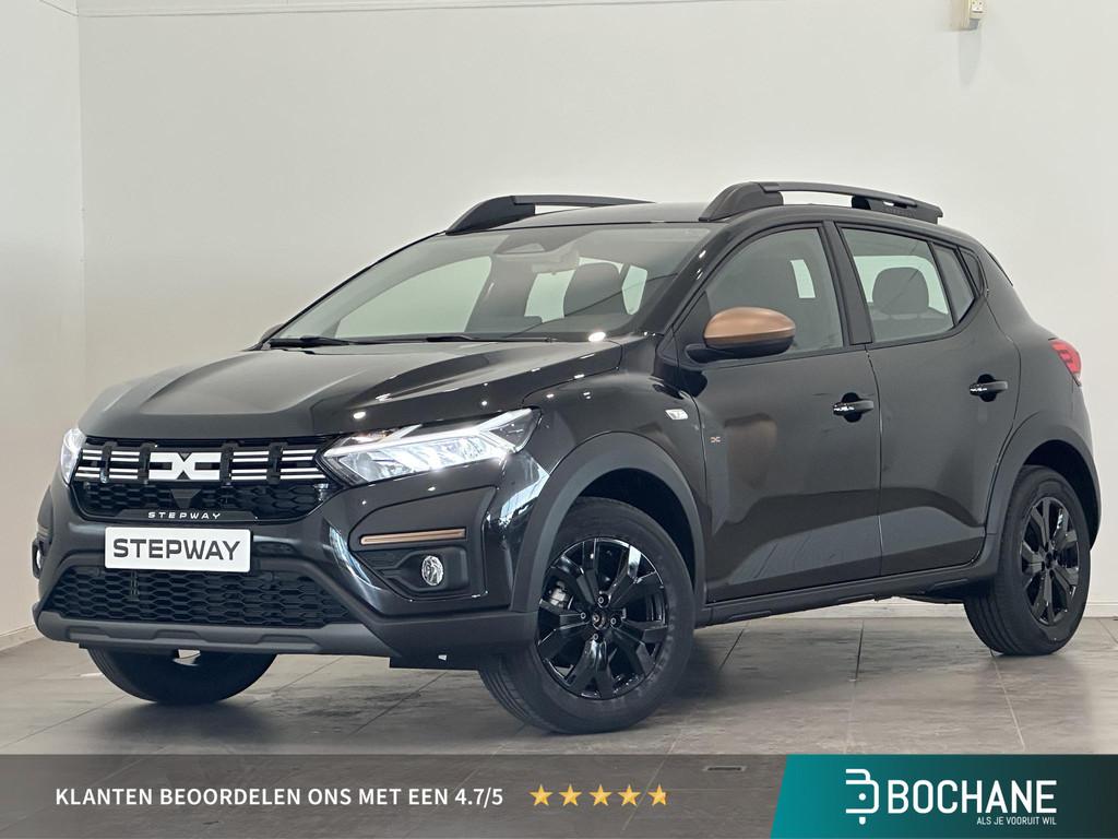 Dacia Sandero 1.0 TCe 100 ECO-G Extreme | Pack Extreme | Pac, Auto's, Dacia, Voorwielaandrijving, Met garantie (alle), Zwart, Bedrijf