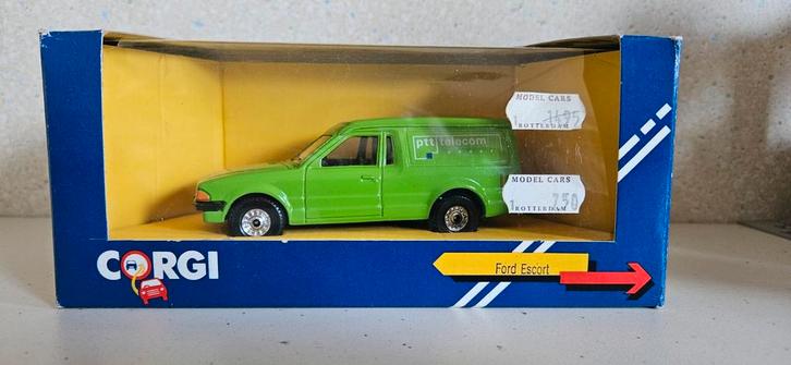 Corgi Ford Escort PTT Telecom Modelauto, Hobby en Vrije tijd, Modelauto's | 1:43, Nieuw, Auto, Corgi, Ophalen of Verzenden