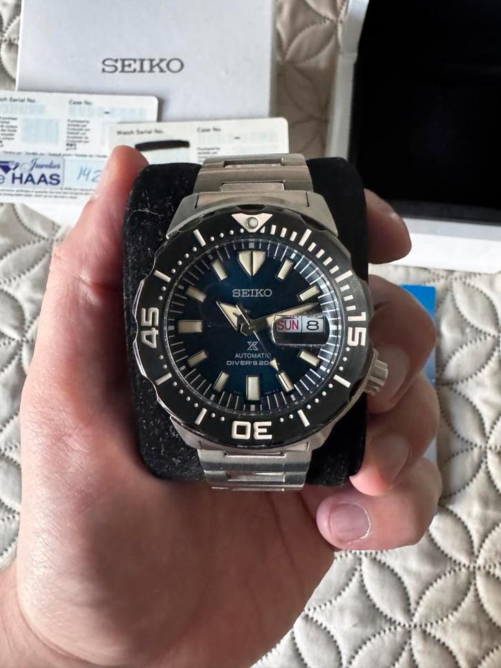 Seiko Prospex SRPD25K1 - Origineel duikhorloge!, Sieraden, Tassen en Uiterlijk, Horloges | Heren, Gebruikt, Polshorloge, Seiko