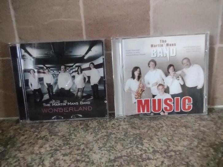 2 CD's van: The Martin Mans band. Wonderland en Music, Cd's en Dvd's, Cd's | Filmmuziek en Soundtracks, Zo goed als nieuw, Ophalen of Verzenden