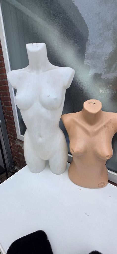2 dames paspoppen torso buste, Hobby en Vrije tijd, Naaien en Fournituren, Ophalen of Verzenden