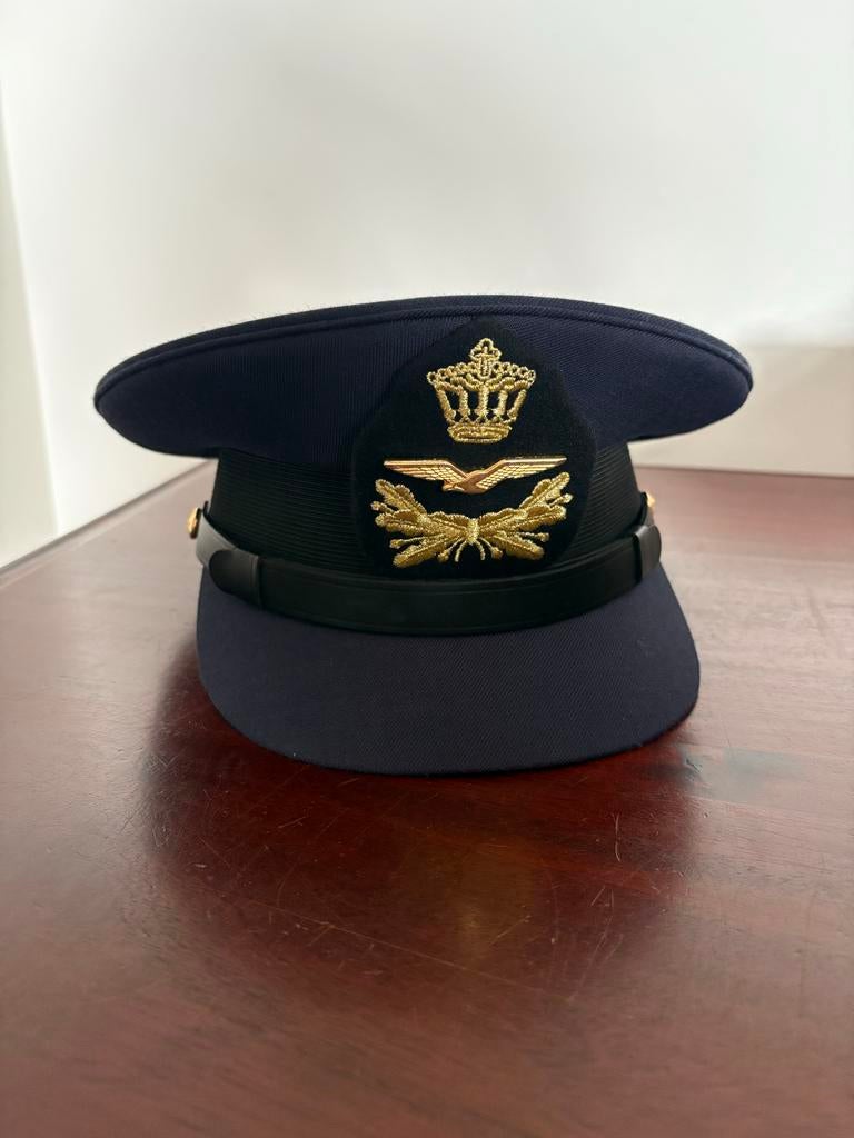 Luchtmacht DT pet maat 58, Ophalen of Verzenden, Luchtmacht, Nederland, Helm of Baret