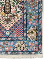 Handgeknoopt oosters wol floral tapijt vase Tunis 118x175cm, Crème, 100 tot 150 cm, Onbekend, Ophalen of Verzenden