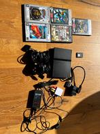 Complete playstation 2/ PS2 set met 2 controllers en 5 games, Spelcomputers en Games, Gebruikt, Vanaf 18 jaar, 2 spelers, Eén computer