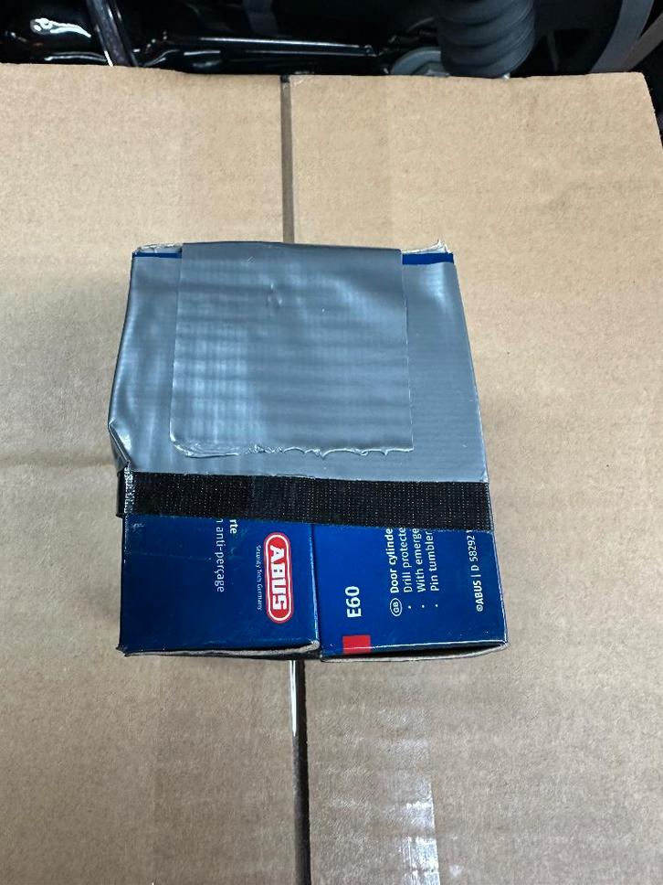 Abus SKG ** 5 Gelijk sluitende Cilinder Sloten 4 en 1 halve, Doe-het-zelf en Verbouw, Hang- en Sluitwerk, Gebruikt, Slot, Ophalen of Verzenden