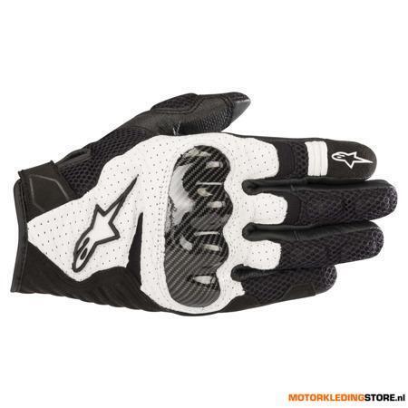 Alpinestars Smx-1 Air V2 Motorhandschoenen, Zwart-Wit, Motoren, Kleding | Motorkleding, Nieuw met kaartje, Ophalen of Verzenden