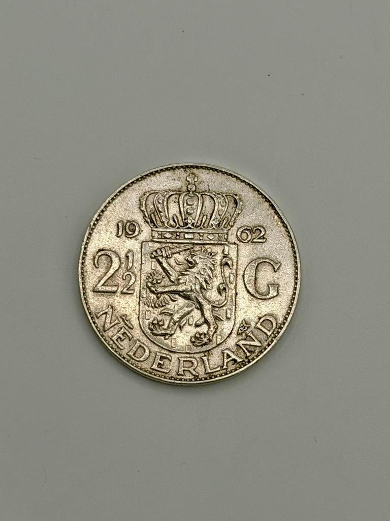 Zilveren 2½ gulden Juliana - diverse jaartallen beschikbaar, Ophalen of Verzenden, Koningin Juliana, 2½ gulden