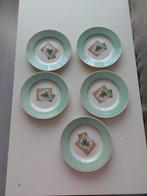 Borden 10 stuks, 5x diepe borden, 5x platte borden, Huis en Inrichting, Keuken | Servies, Ophalen, Gebruikt, Overige stijlen, Bord(en)