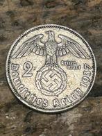 2 reichsmark 1937 Duitsland, Postzegels en Munten, Munten | Europa | Niet-Euromunten, Verzenden, Duitsland