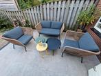 Intratuin Iris loungeset - Zo goed als nieuw! Tuinset, Tuin en Terras, Tuinsets en Loungesets, Ophalen, 4 zitplaatsen, Zo goed als nieuw