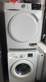 Wasmachine Samsung & Condensdroger AEG 7kg - Set, Gebruikt, Ophalen of Verzenden, Voorlader, Kort programma