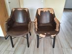 2 eetkamerstoelen kan opnieuw bekleed worden, Ophalen, Gebruikt