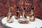 Parfum set ( Boheems, Antiek en Kunst, Antiek | Glas en Kristal, Ophalen of Verzenden