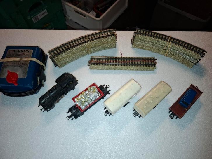 13 kerst trein sets Voor onder de boom of door dorp marklin, Hobby en Vrije tijd, Modeltreinen | H0, Gebruikt, Treinset, Wisselstroom