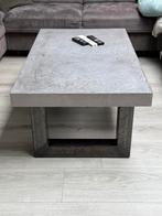 Stevige salontafel betonlook, Huis en Inrichting, Tafels | Salontafels, Ophalen, 100 tot 150 cm, Zo goed als nieuw, Minder dan 50 cm