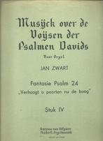 Musijck over de Voijsen der Psalmen Davids - Jan Zwart, Muziek en Instrumenten, Orgel, Gebruikt, Artiest of Componist, Religie en Gospel