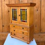 Kabinetkast poppenkabinet origineel hout 30 x 13 x 41 cm, Ophalen of Verzenden