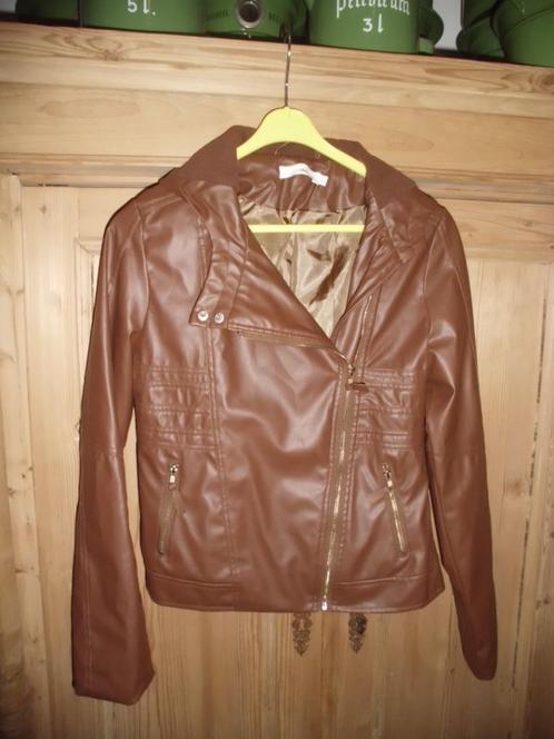 Skay spotief dames/meisjes jas, Kleding | Dames, Jassen | Zomer, Zo goed als nieuw, Maat 36 (S), Bruin, Ophalen of Verzenden