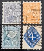 Nederland 1923 - nvph 110 -113 - Diverse voorstellingen  -ab, Postzegels en Munten, Postzegels | Nederland, Ophalen of Verzenden