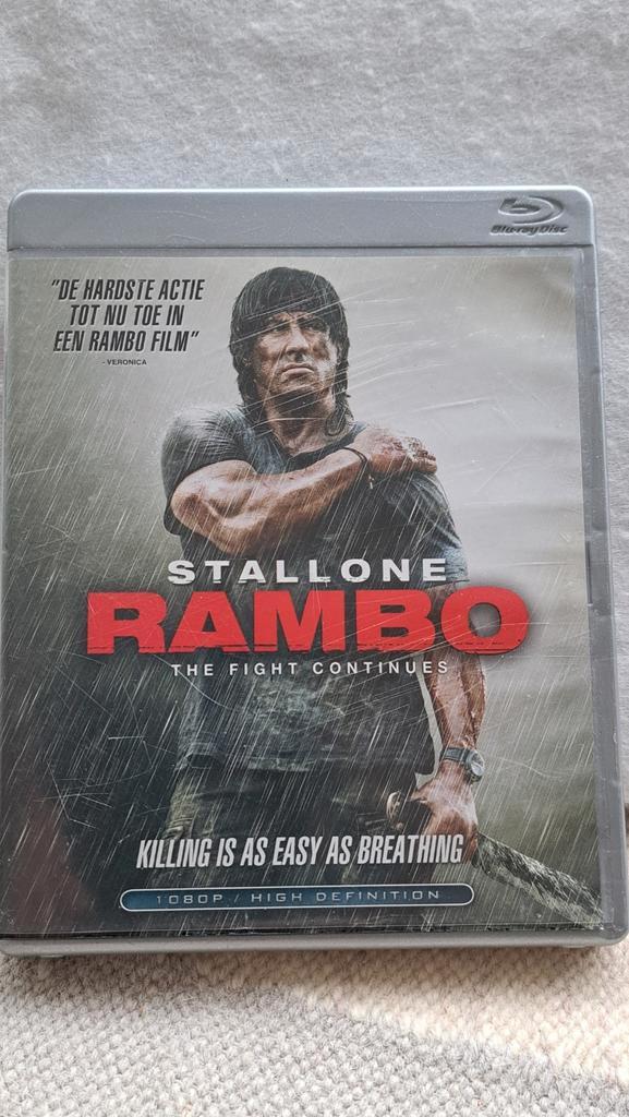 Bluray. RAMBO  ,,the fight continues,,, Cd's en Dvd's, Blu-ray, Zo goed als nieuw, Actie, Ophalen of Verzenden