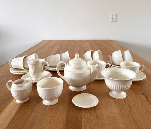 Wedgwood Edme koffie/thee servies, Huis en Inrichting, Keuken | Servies, Gebruikt, Kop(pen) en/of Schotel(s), Wedgwood, Aardewerk