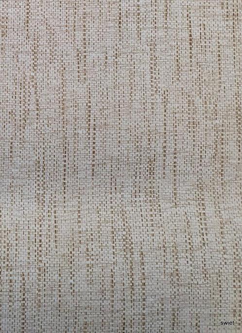 13169 Vintage jutelook jute textiellook behang behangpapier, Huis en Inrichting, Stoffering | Behang, Verzenden