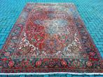 Groot Antiek handgeknoopt Iraanse tapijt (Heriz) 350x240 cm, Ophalen, Gebruikt, 200 cm of meer, 200 cm of meer