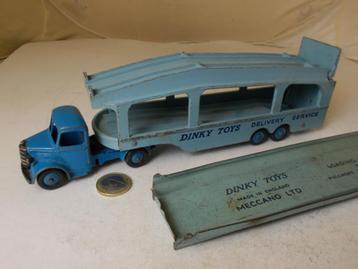 1956 Dinky Supertoys 982 PULLMORE CARTRANSPORTER + RAMP! (C) beschikbaar voor biedingen