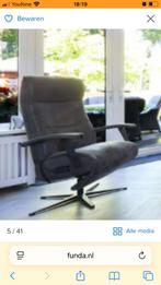 Prominent relaxstoel, Huis en Inrichting, Fauteuils, Ophalen, Gebruikt, Minder dan 75 cm, Stof