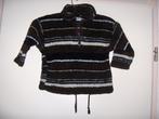 Warme harige bruin off white fleece trui BOYS V&D 92 zgan, Trui of Vest, Ophalen of Verzenden, Zo goed als nieuw, V&D