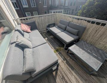Loungeset - SenS-Line Malaga aluminium beschikbaar voor biedingen