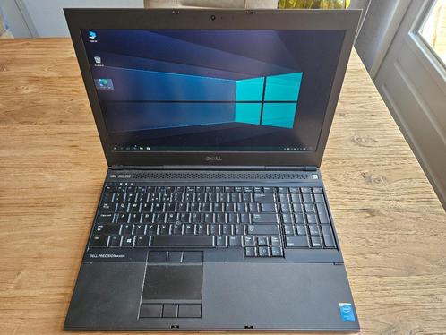 Dell precision M4800, 15.6" Full HD, Intel i7, Nvidia quadro, Computers en Software, Windows Laptops, Gebruikt, 16 inch, HDD, SSD