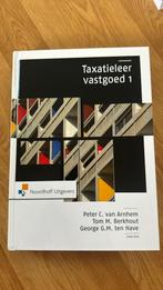 Taxatieleer vastgoed 1, Peter van Arnhem; Tom Berkhout; George ten Have, Ophalen of Verzenden, Zo goed als nieuw, Nederlands