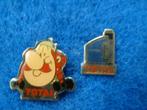 Pins 2 x Total, Verzamelen, Speldjes, Pins en Buttons, Ophalen of Verzenden, Zo goed als nieuw, Merk