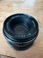 Helios Zenit 44m-4 58mm f/2 Lens - M52, Ophalen of Verzenden, Gebruikt, Standaardlens