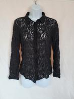Gave zwarte kanten blouse mt 38 merk Only, Maat 38/40 (M), ., Zwart, Ophalen of Verzenden