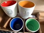 4 kleurige mokken 175 ml, Nieuw, Ophalen of Verzenden, Overige stijlen, Kop(pen) en/of Schotel(s)