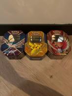Pokemon tins leeg 2016/2017, Ophalen of Verzenden, Zo goed als nieuw