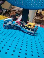 LEGO vrachtwagen met autootjes erop, Ophalen of Verzenden, Zo goed als nieuw, Overige merken