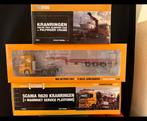 Volvo MB Actros Scania Kranringen WSI - Isak M. Nilsen, Hobby en Vrije tijd, Modelauto's | 1:50, Ophalen of Verzenden, Nieuw, Bus of Vrachtwagen