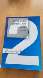 Hbo studieboek: Boekhouden geboekstaafd 2 opgaven, Ophalen of Verzenden, Alpha, Zo goed als nieuw, HBO