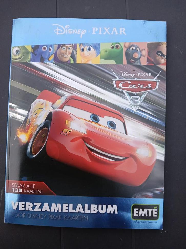 cars kaarten boek van de emte gevul met kaartjes, Verzamelen, Supermarktacties, Overige supermarkten, Verzenden