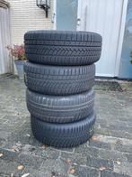 Winterbanden op velg Mercedes E 200 Coupe - 225/55 R17, Ophalen, Gebruikt, Banden en Velgen, 17 inch